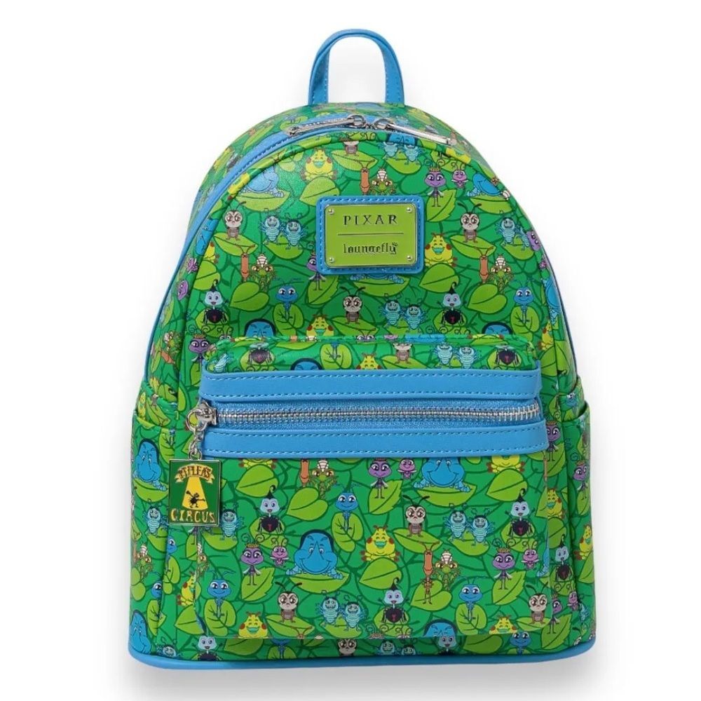 NWT LOUNGEFLY | Disney A‎ Bugs Life AOP Mini Backpack